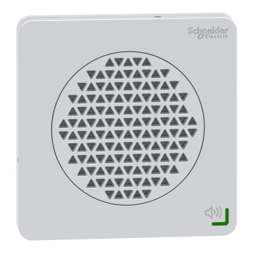 XVSV7BWN - Editable voice alarms, Harmony XVS, white, mounting