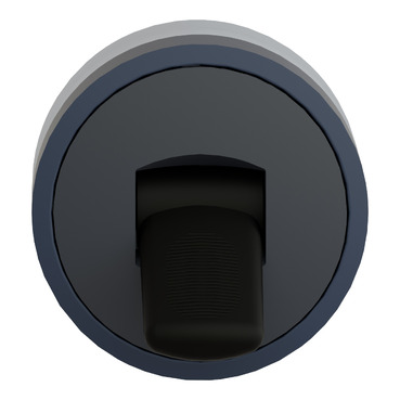 ZB4BD28 - Toggle switch head, Harmony XB4, metal, black