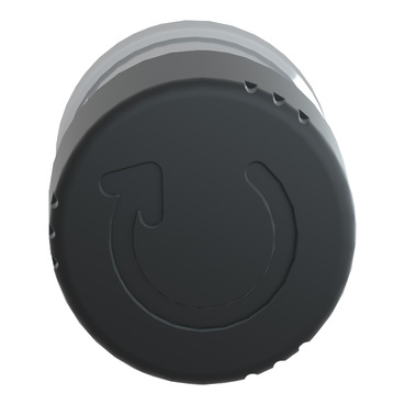 ZB4BS42 - Mushroom push button head 30mm, Harmony XB4, metal