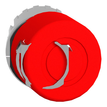 080F0808-GFFA - Pulsante Di Emergenza Ad Incasso 84x84, Pulsante A Fungo 60, Sgancio Rotazione, Rosso - New Elfin - Foto 10