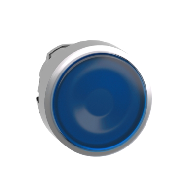 Harmony bouton poussoir lumineux - Ø22 - LED bleue - SCHNEIDER