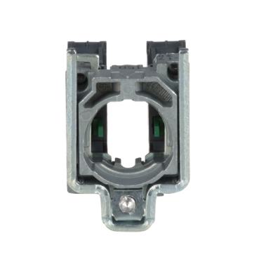 Single contact block with body/fixing collar, metal, screw clamp terminal, 2 NO-2