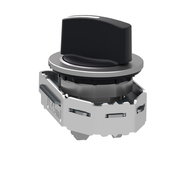 ZB4FD2 - Flush mounted selector switch head, Harmony XB4, metal