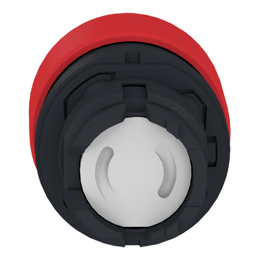 ZB5AC44 - Head for non illuminated push button, Harmony XB5, red