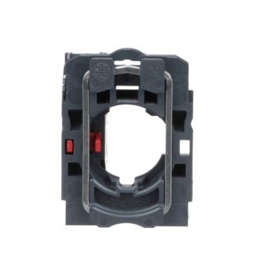 Single contact block with body/fixing collar, plastic, screw clamp terminal, 1 NC-2
