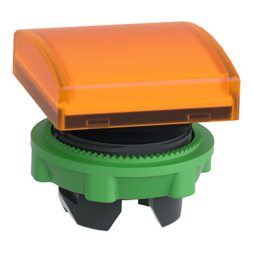 ZB5CV053 - Head for pilot light, Harmony XB5, square orange