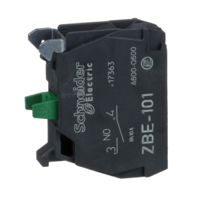 Zbe101 Single Contact Block Silver Alloy Screw Clamp Terminal