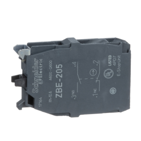 Zbe205 Harmony 22mm Push Button Add On Contact Block 1