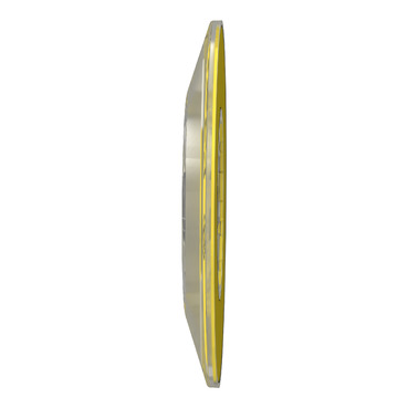 Harmony XB4, Legend holder Ø60 for emergency stop, plastic, yellow, marked EMERGENCY STOP-2