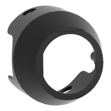 black metal padlockable guard for Ø40 mushroom head-3
