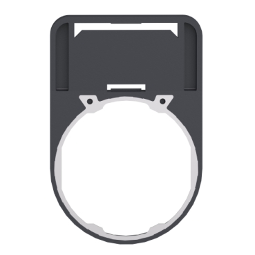 ZBZF33 - Legend holder 40x60mm for flush mounted heads, Harmony