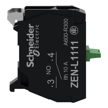 single contact block for head Ø22 1NO screw clamp terminal-3