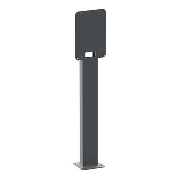 Thin pole, EVlink, for 1 EVlink Wallbox, Wallbox Plus or Smart Wallbox charging station