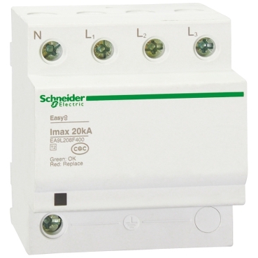 Easy 9系列电涌保护器 Schneider Electric 固定式电涌保护器