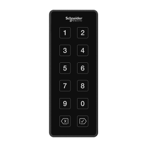Sx Rk Sb Security Expert Smartcard Reader 13 56mhz Pin And Keypad Mullion Black Schneider Electric Global