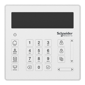 Sx Klcs W Manoverpanel Security Expert Sx Klcs W Touchtangenter 2x16 Teckendisplay Vit Schneider Electric Sverige