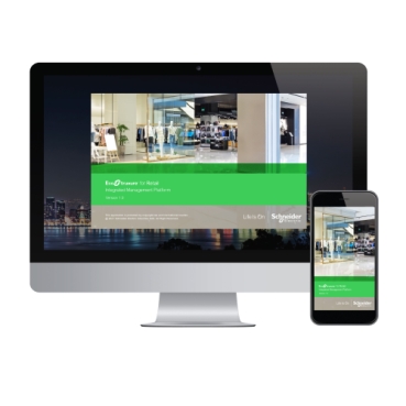 EcoStruxure for Retail - Integrated Management Platform Schneider Electric Standortübergreifendes Gebäudemanagement Software as a Service