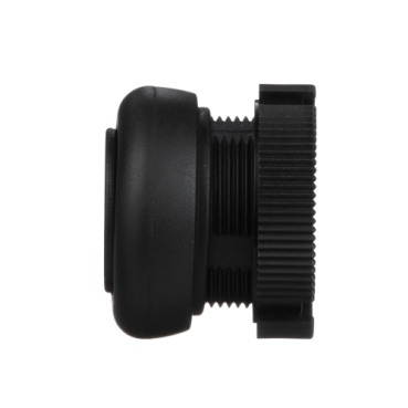 round head for pushbutton - spring return - XAC-A - black - booted-4