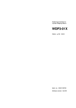 WDP3-01X (GB)