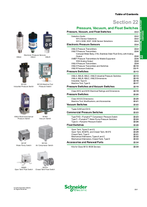 Digest Catalog 22: Pressure, Vacuum, and Float Switches (August 2020)