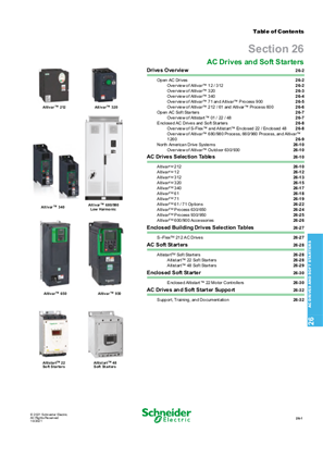 Digest Catalog 26: AC Drives and Soft Starters (OCT 2021)
