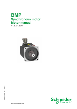 BMP Synchronous Motor, manual