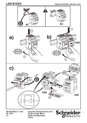 LAD912GV Star delta kit
