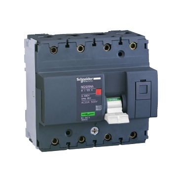 Acti 9 NG125NA Schneider Electric DIN rail, free-trip switch disconnectors up to 125A