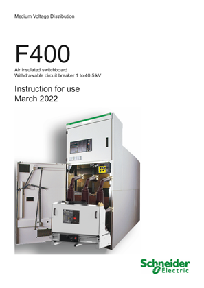 F400 1 to 40,5 kV 2009 user guide