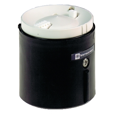 Harmony XVB, Base Unit For Modular Tower Lights, Plastic, Black, 70mm, Bottom Or Side Cable Entry