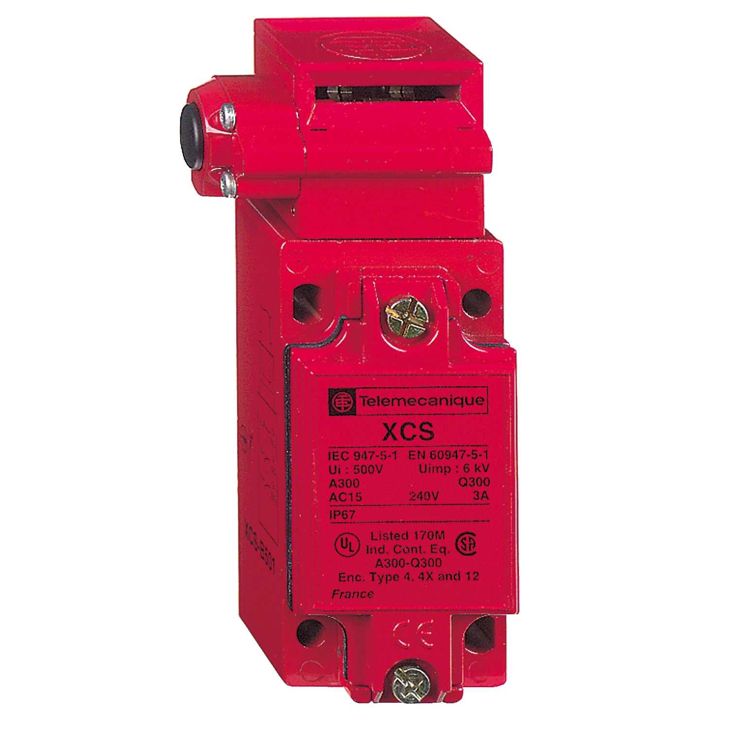 XCSB701 metal safety switch XCSB - 2 NC + 1 NO - slow break - 1 entry tapped Pg 13