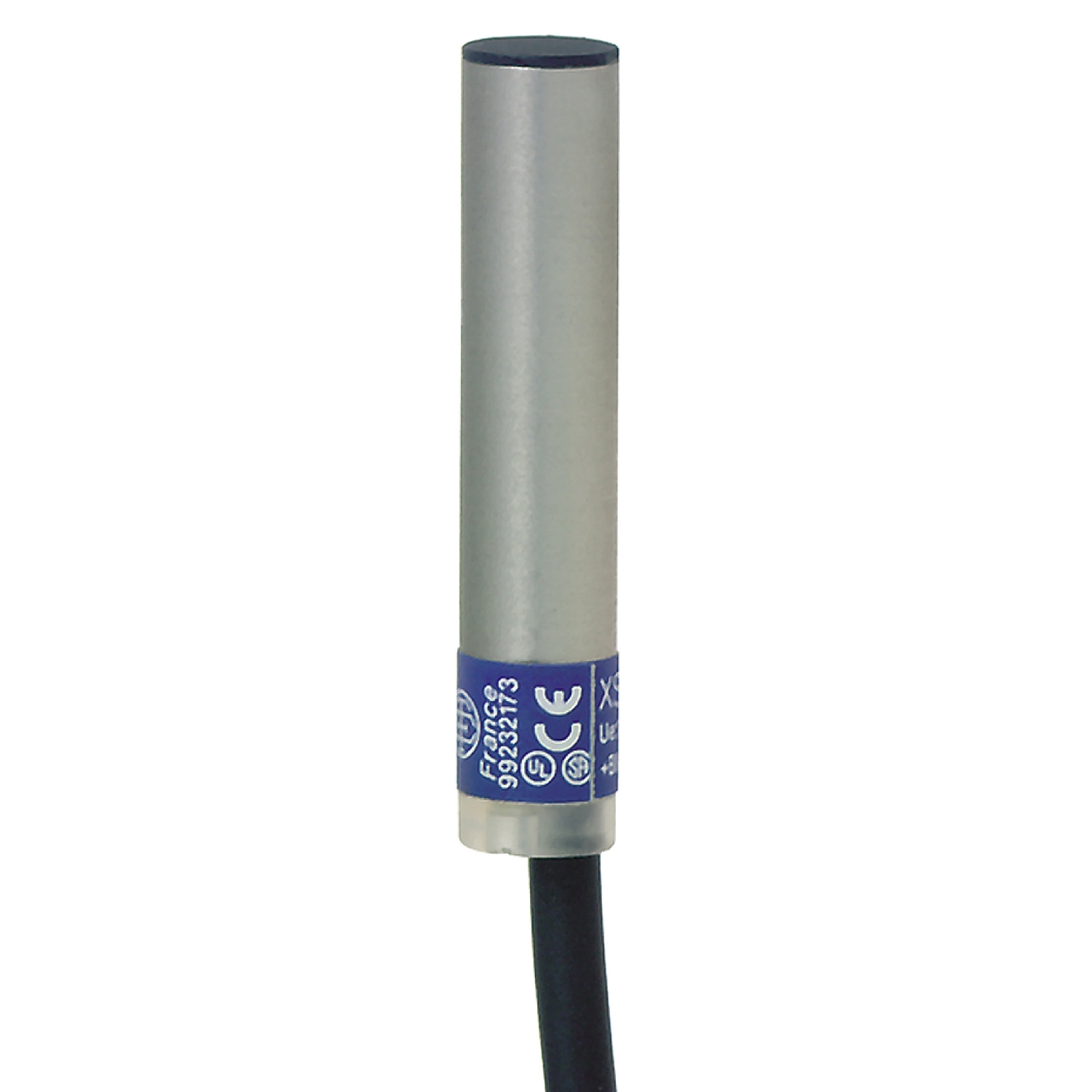 XS106B3PAL2 Inductive proximity sensors XS, inductive sensor XS1 Ø6.5, L33mm, brass, Sn2.5mm, 12..24VDC, cable 2m