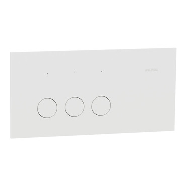 Clipsal Solis, Flush Switch, Horizontal Mount, 3 Gang, 230V-240V, 10AX 1-Way/2-Way