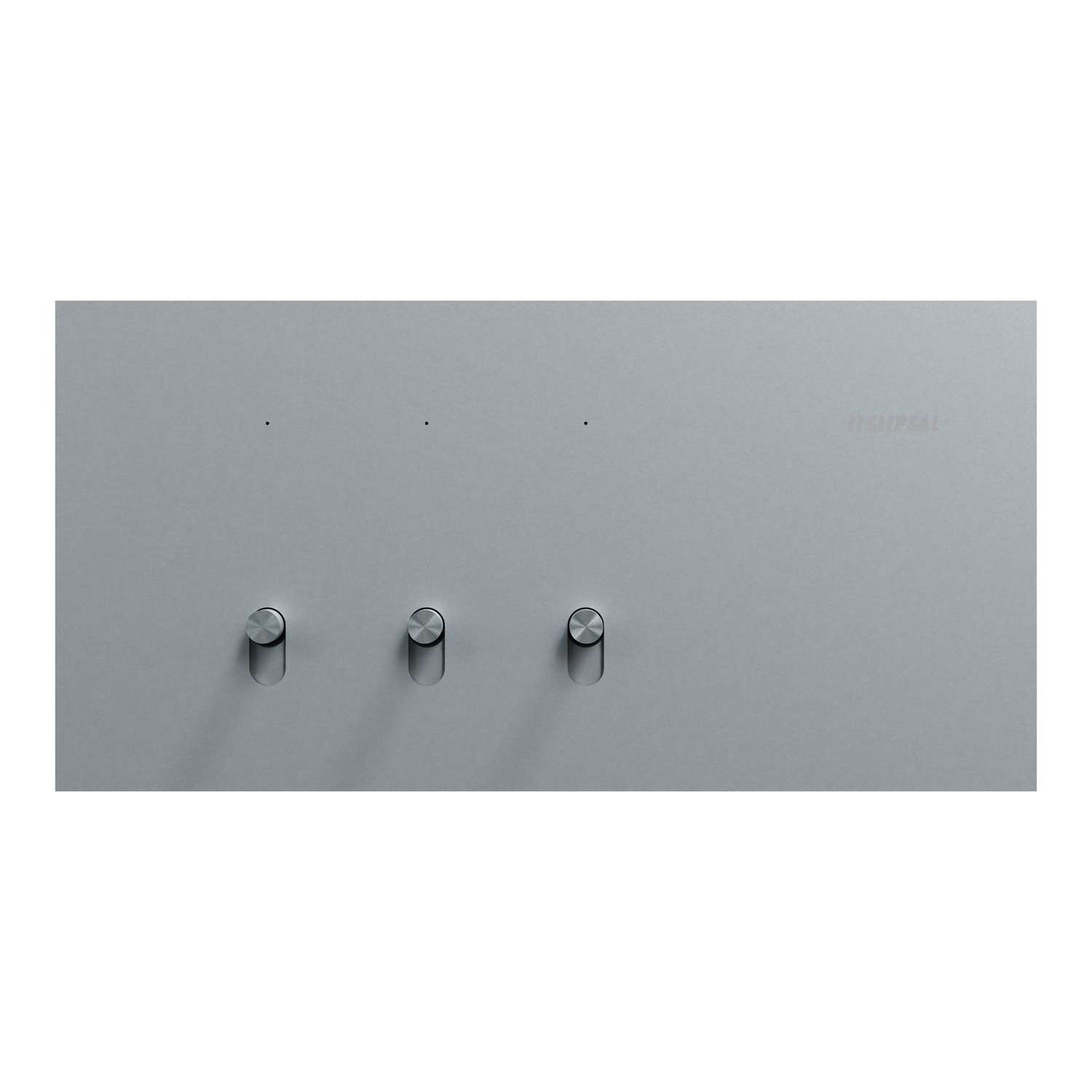 1043TAPT Flush Switch, Clipsal Solis T Series, Horizontal Mount, 3