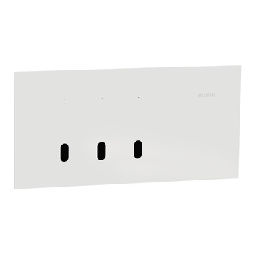 Clipsal Solis T Series, Grid Plate And Cover, 3 Gang, Horizontal
