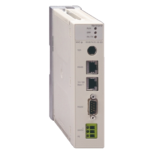 Tsxetz410 Ethernet Module 10 100 Mbps 56 Kbps Transparent Ready 24 V Dc Supply Schneider Electric Global