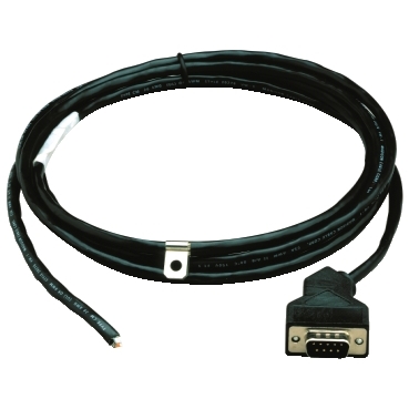Kábel, Modbus Plus, 1 x SUB-D9 / szabad vezetékvég, 2,4m