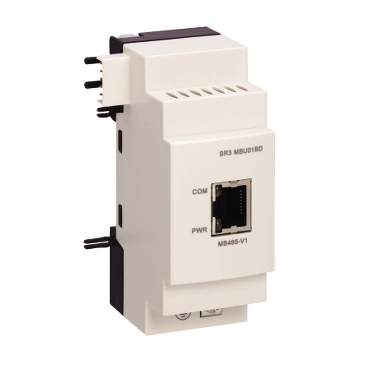 Modbus network slave communication module