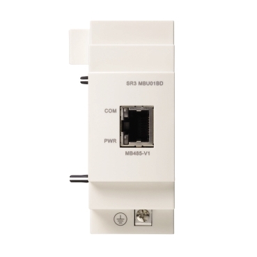 Modbus network slave communication module (front face)