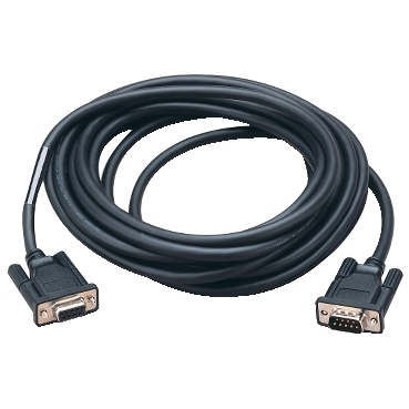 Magelis HMI kiegészítő, RS232C Q Link SIO kábel, 2xSUB-D9, (Magelis-Mitsubishi Melsec PLC), 5m