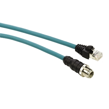 Kábel, Ethernet, IP67 M12 / RJ45, 10m