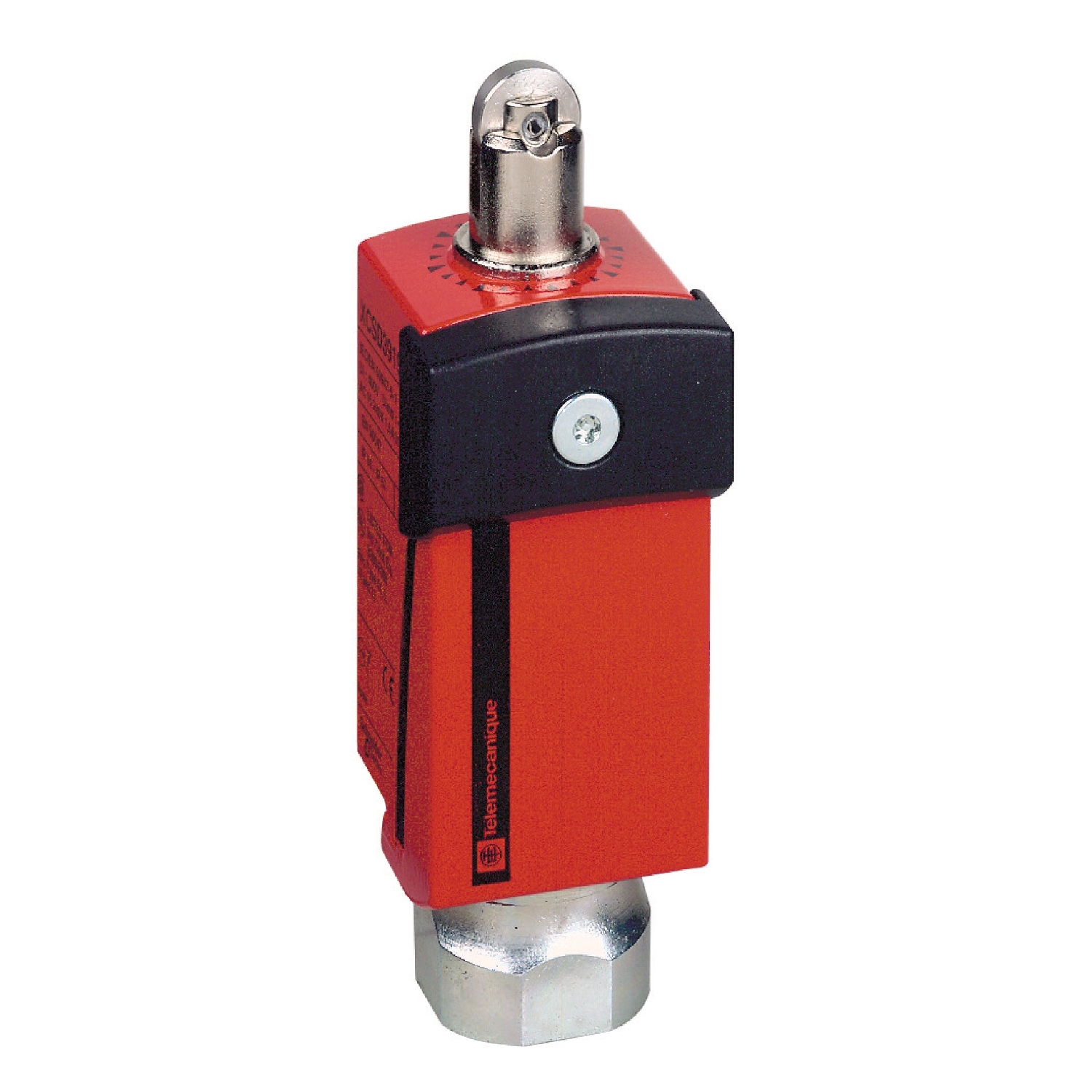 Safety limit switch, Telemecanique Safety switches XCS, metal, roller plunger, 2NC+1 NO, 1entry tapped M20 x 1.5