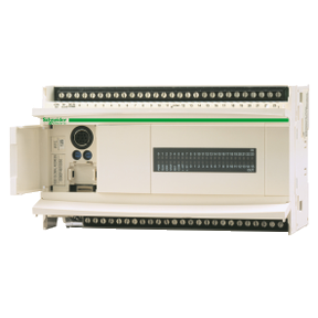 Base de PLC extensible, Twido, alimentación de 100 a 240vac, compacto, 14 entradas con 24 vcc, 10 salidas relé