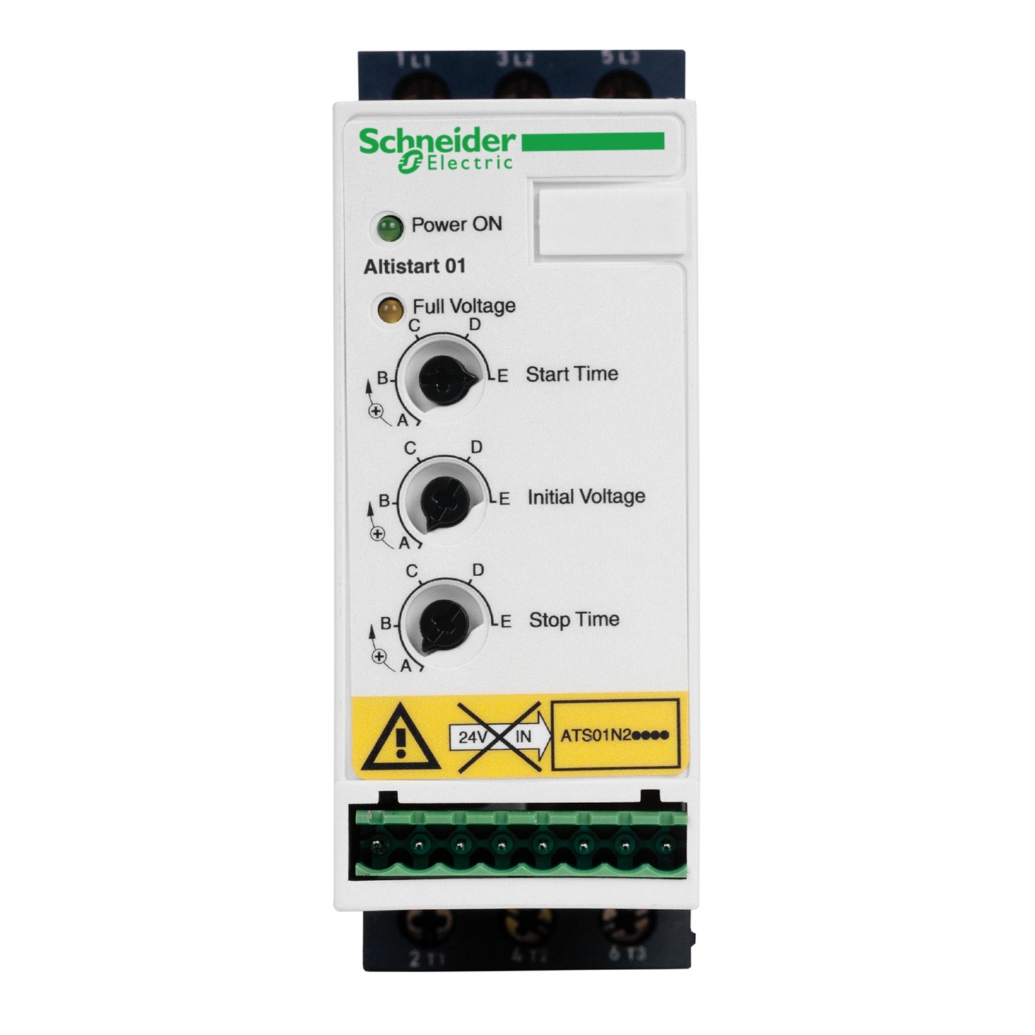 soft starter for asynchronous motor - ATS01 - 6 A - 380..415V - 1.5..3 KW