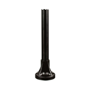 400mm plastic fixing base+aluminium support tube