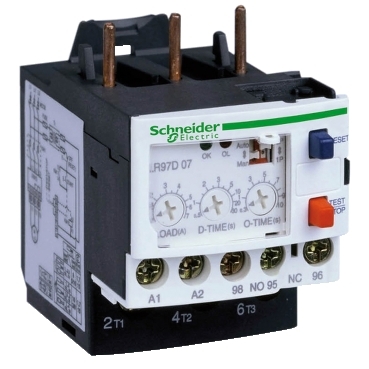 Electronic relays to protect motors up to 38 A (18 kW / 400 V) and related machine components