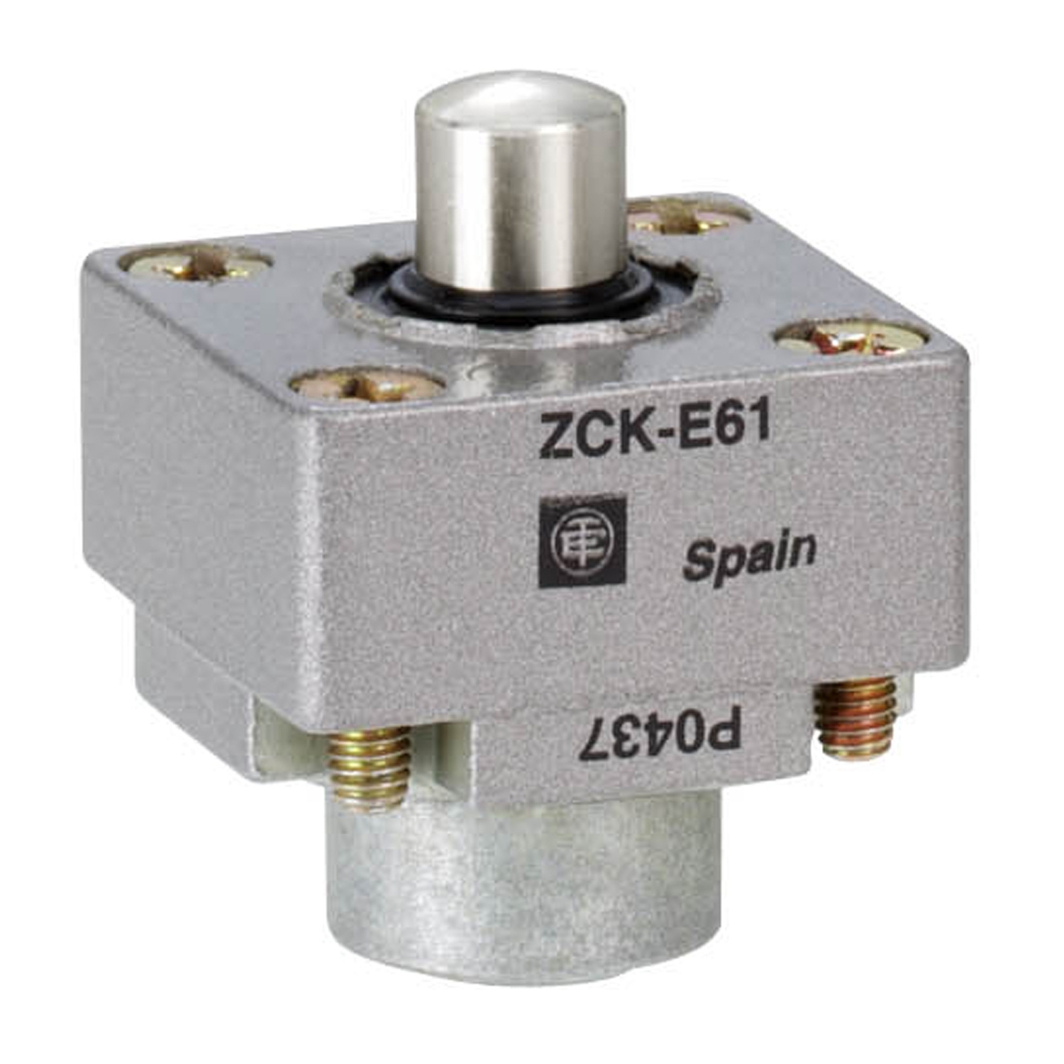 Limit switch head, Limit switches XC Standard, ZCKE, side metal plunger