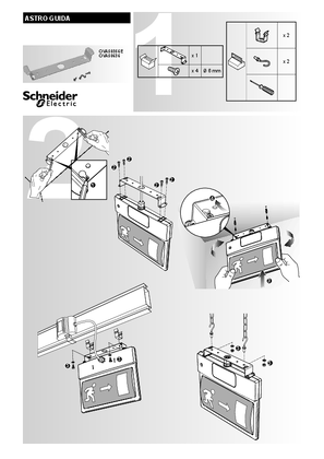 Instruction sheet for Astro Guida suspension kit