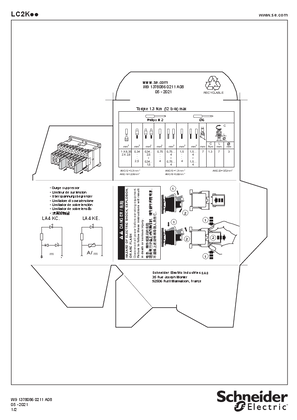 LC2-K contactor - Instruction Sheet