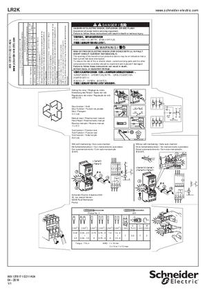 LR2K, thermal overload relay